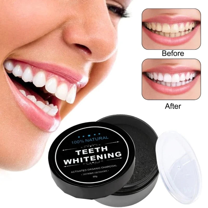 Blanqueador de Dientes con Carbón Activado